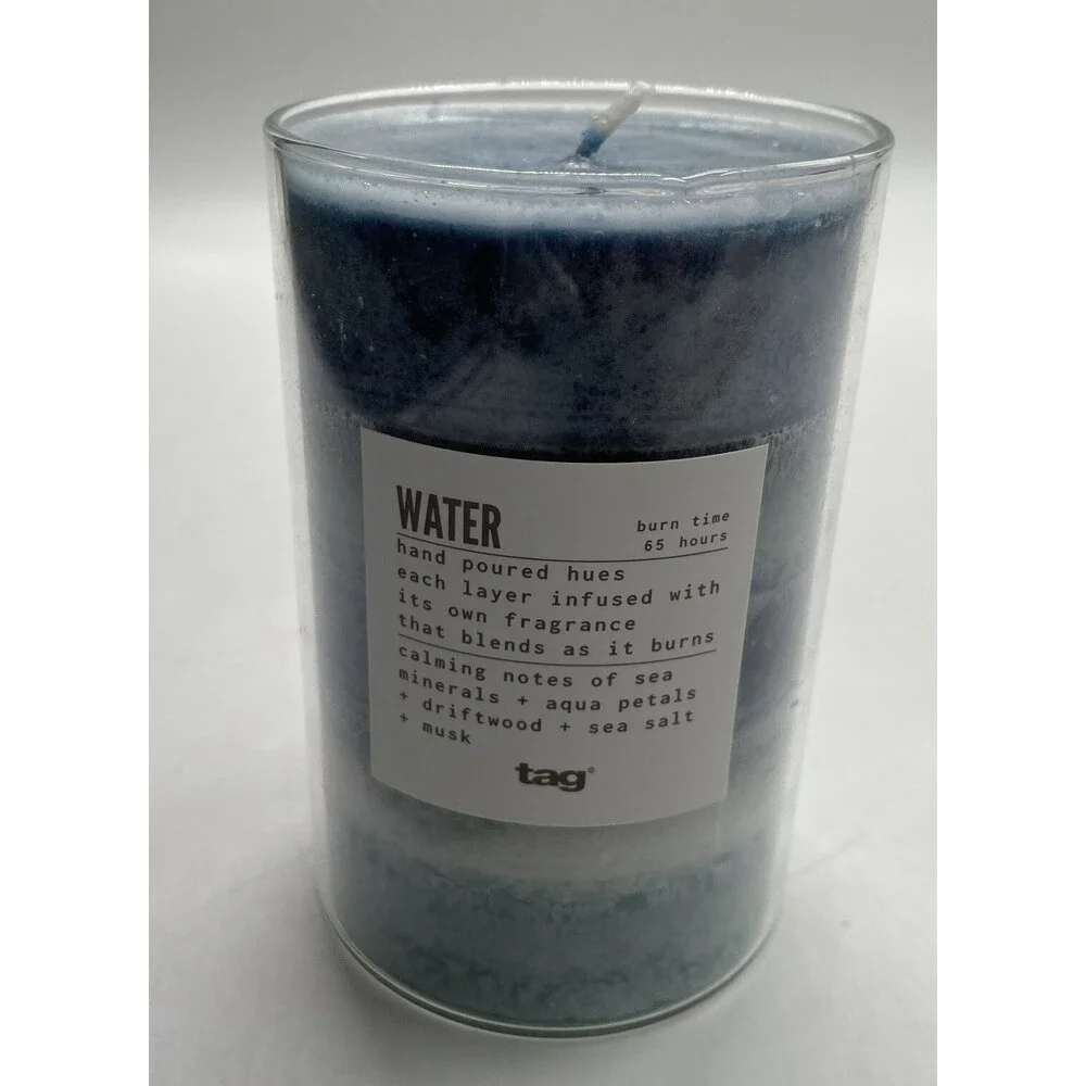 TAG Fragrance Fusion Water Candle, Medium (G15138)